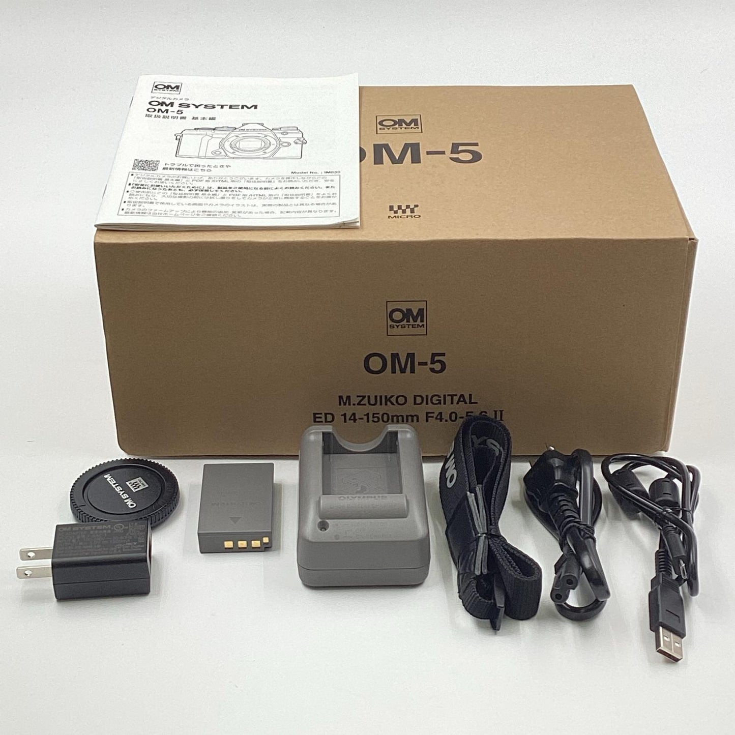【全額返金保証】【最速発送】OLYMPUS デジタル一眼 OM SYSTEM OM-5 ボディ  ブラック 美品 動作確認済