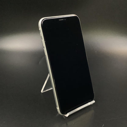 【全額返金保証】【最速発送】Apple iPhone iPhone XR 64GB ホワイト au 白ロム 動作確認済 83%
