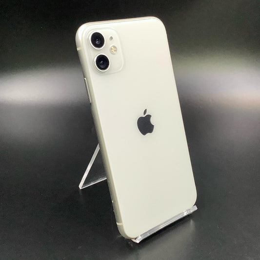 【全額返金保証】【最速発送】Apple iPhone iPhone 11 64GB ホワイト au 白ロム 動作確認済 83%