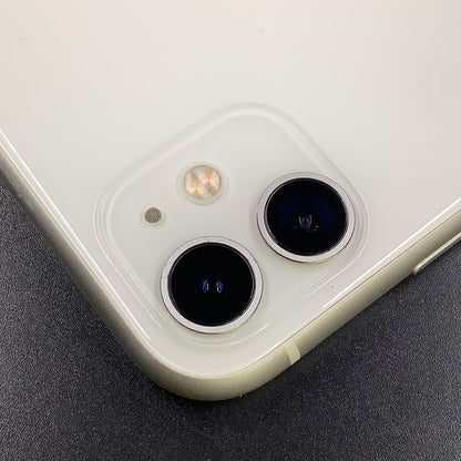 【全額返金保証】【最速発送】Apple iPhone iPhone 11 64GB ホワイト au 白ロム 動作確認済 83%