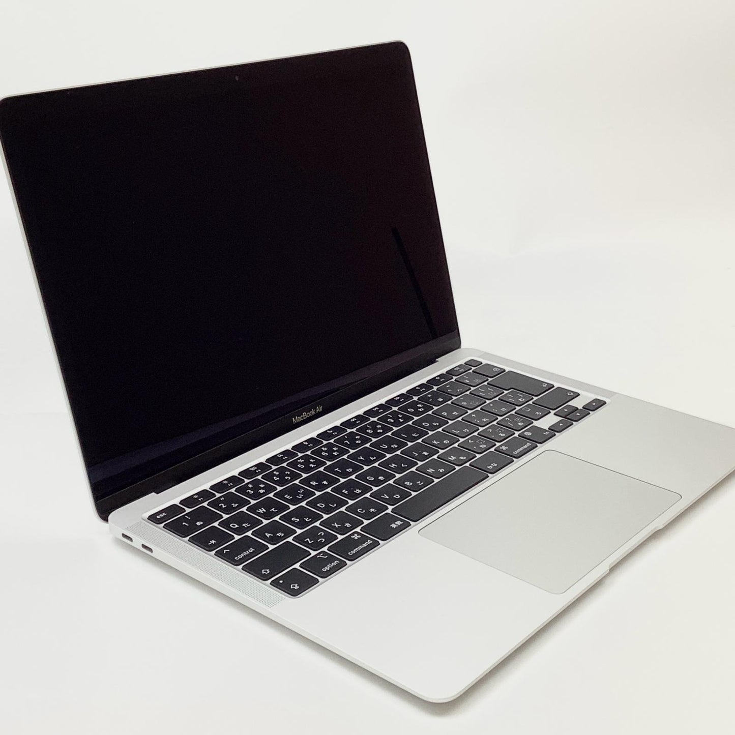 【全額返金保証】【最速発送】Apple MacBook Air 13.3インチ 2020 Apple M1 8GB SSD 512GB シルバー 100% 美品 動作確認済