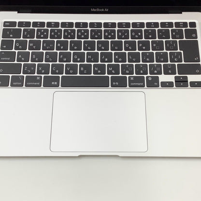 【全額返金保証】【最速発送】Apple MacBook Air 13.3インチ 2020 Apple M1 8GB SSD 512GB シルバー 100% 美品 動作確認済