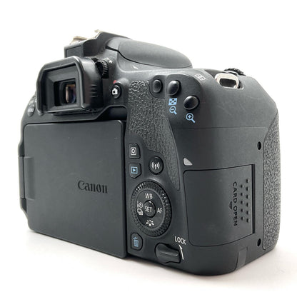 【全額返金保証】【最速発送】Canon デジタル一眼 EOS 9000D ボディ ブラック 動作確認済