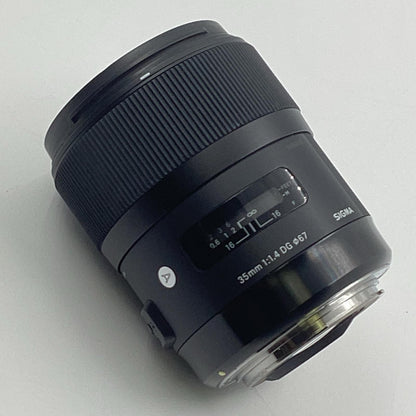 【全額返金保証】【最速発送】SIGMA 35mm F1.4 DG HSM Art [キヤノン用] 動作確認済