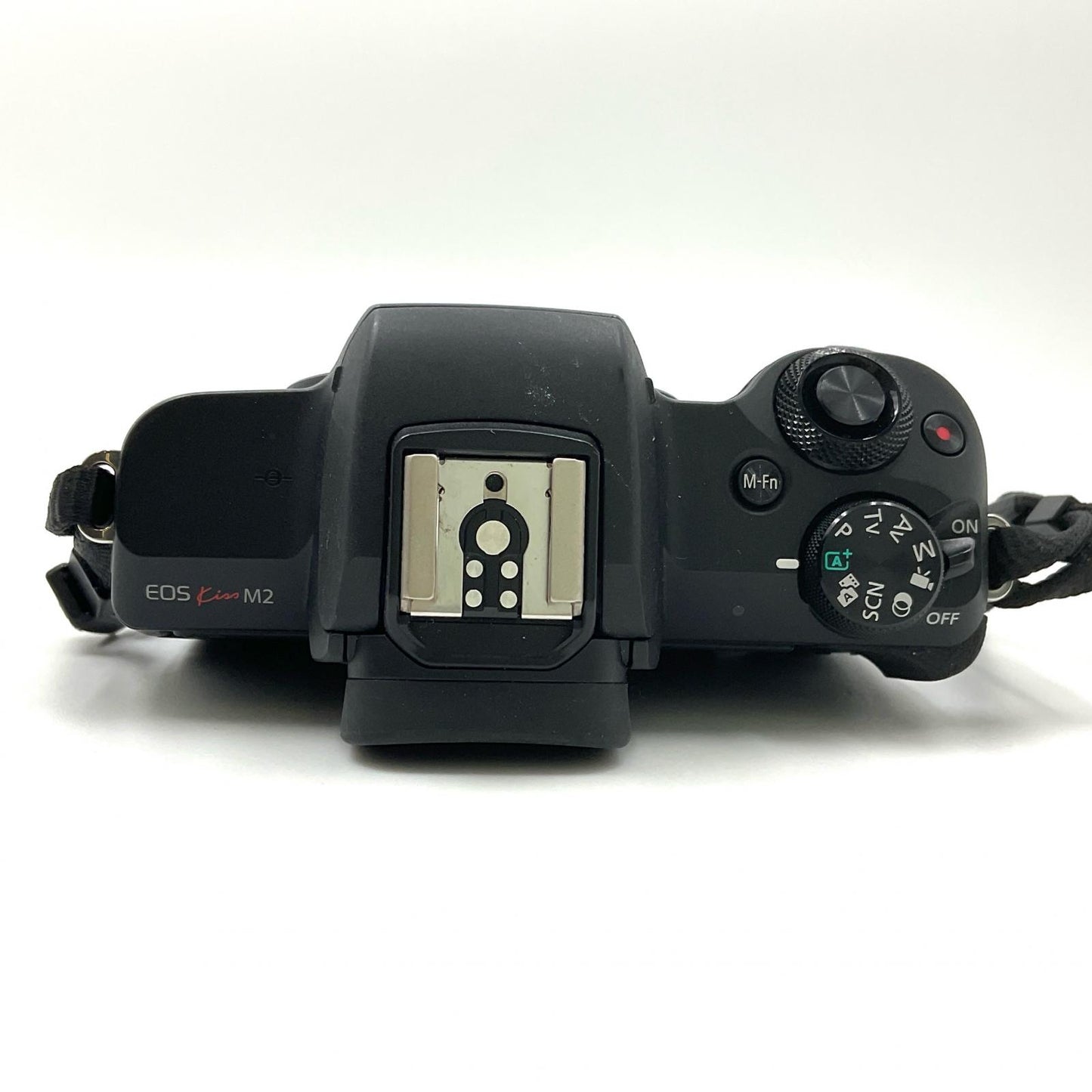 【全額返金保証】【最速発送】Canon デジタル一眼 　EOS Kiss M2 ダブルズームキット ブラック 動作確認済