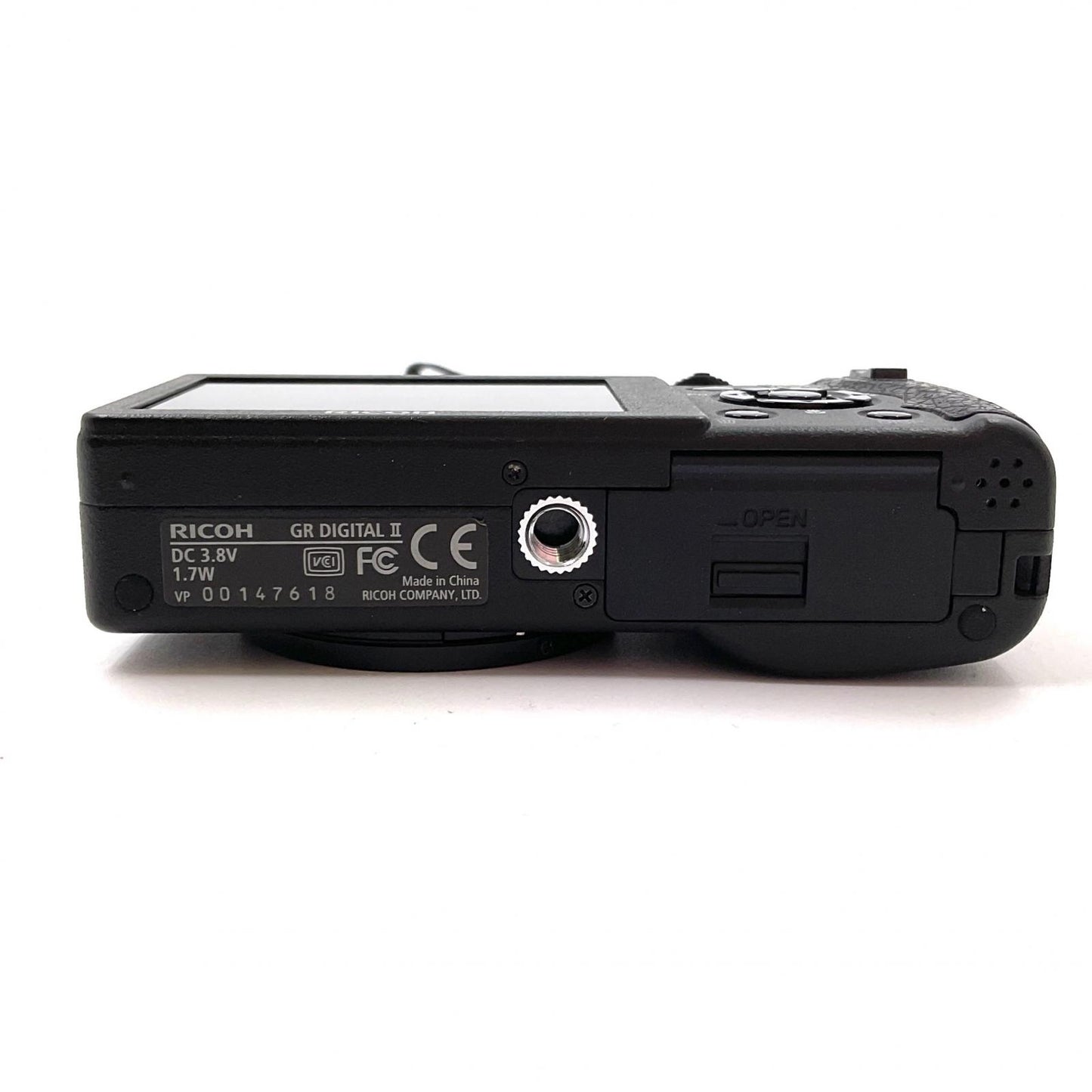 【全額返金保証】【最速発送】RICOH コンパクトデジタルカメラ GR DIGITAL II 美品 動作確認済