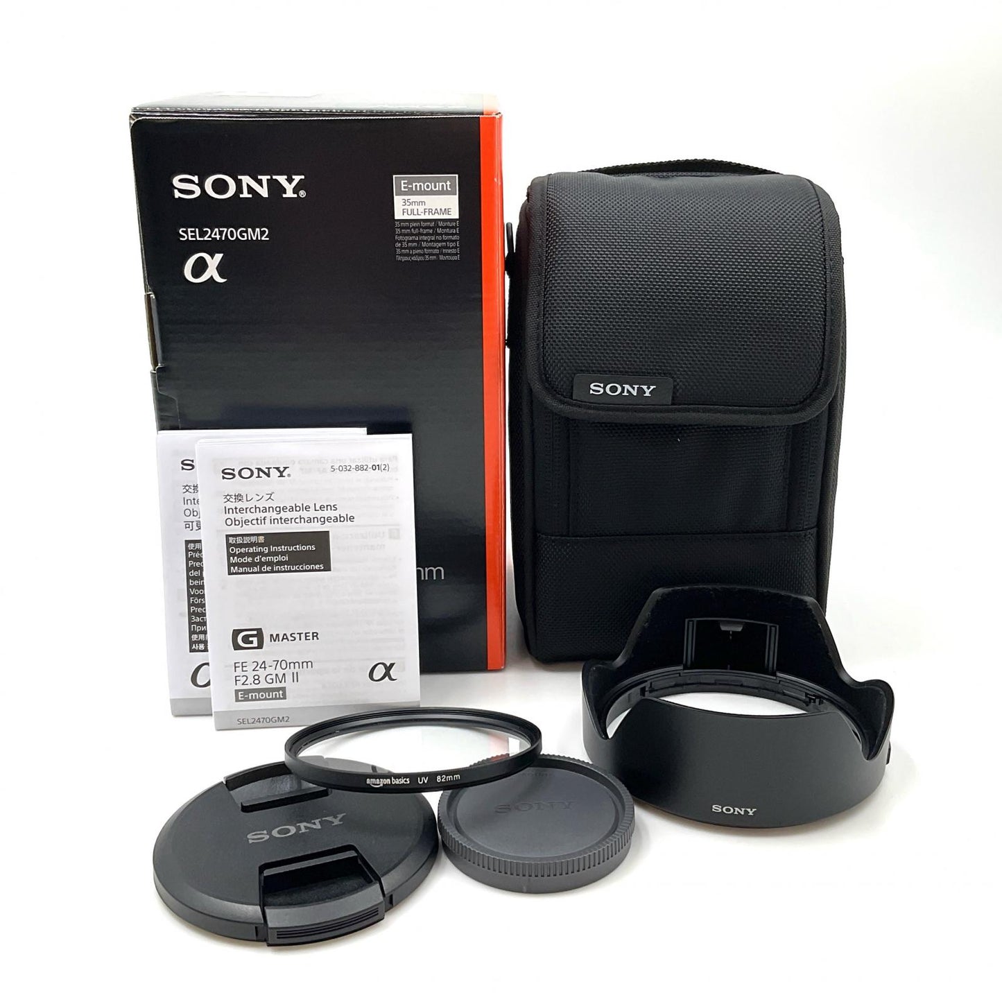【全額返金保証】【最速発送】Sony FE 24-70mm F2.8 GM II SEL2470GM2 美品 動作確認済