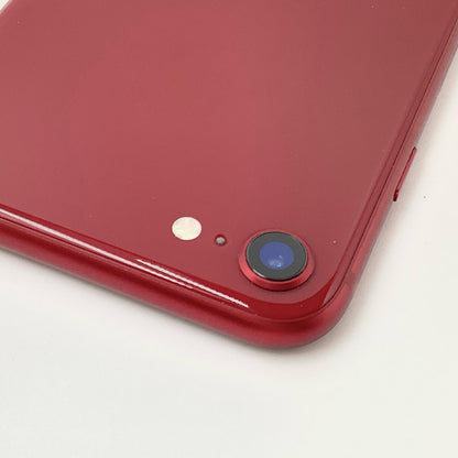 【全額返金保証】【最速発送】Apple iPhone iPhone SE（第3世代） 64GB (PRODUCT)RED SIMフリー 動作確認済 80%