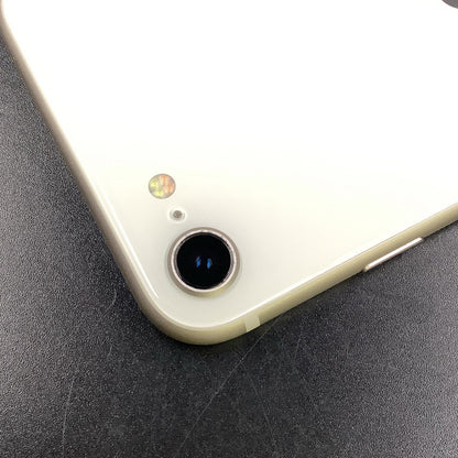 【全額返金保証】【最速発送】Apple iPhone iPhone SE（第3世代） 128GB スターライト Softbank 動作確認済 80%