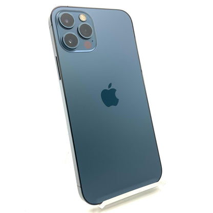 【全額返金保証】【最速発送】Apple iPhone iPhone 12 Pro 256GB パシフィックブルー Softbank 白ロム 動作確認済 83%