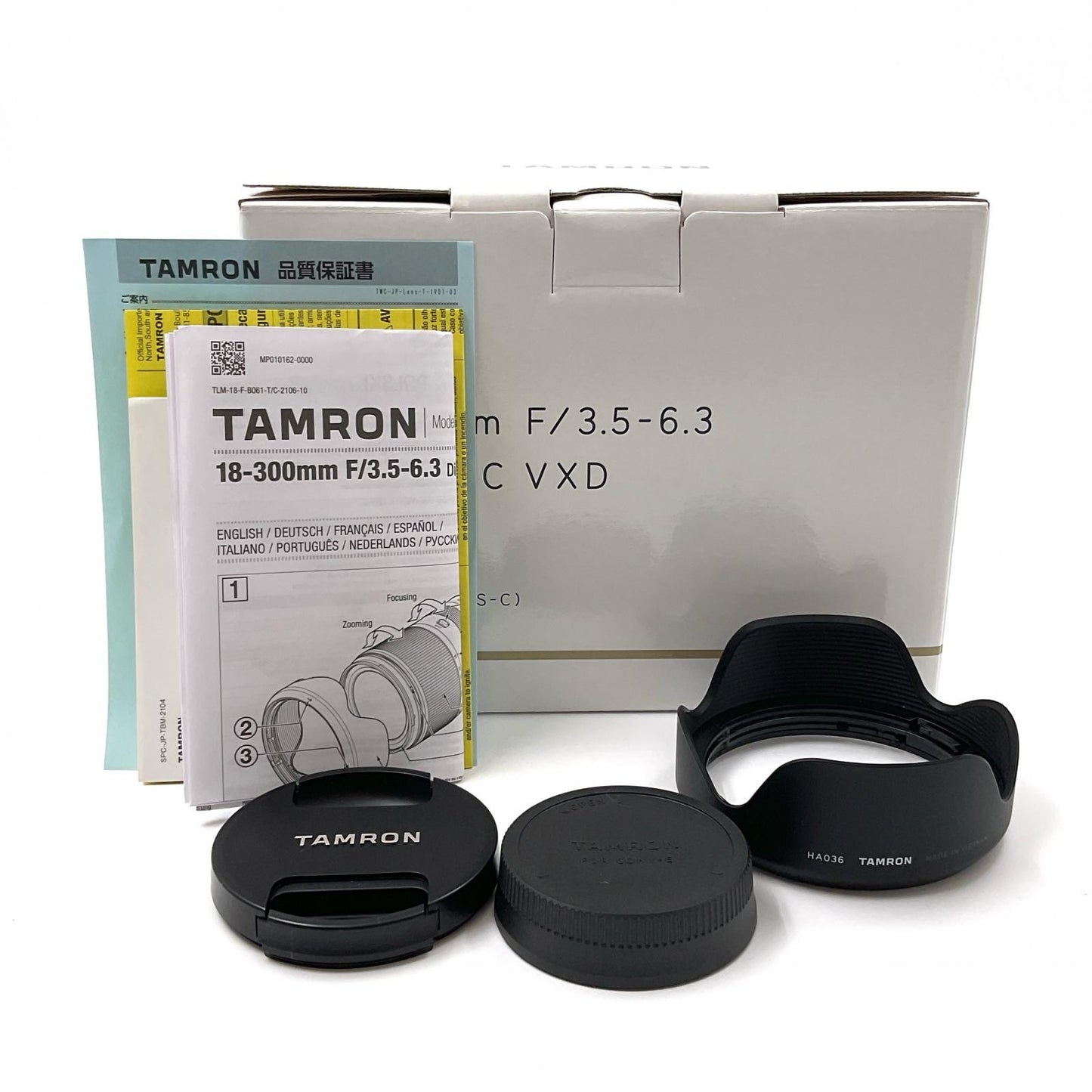 【全額返金保証】【最速発送】TAMRON 18-300mm F/3.5-6.3 Di III-A VC VXD (Model B061) [ソニーE用] 動作確認済