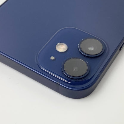 【全額返金保証】【最速発送】Apple iPhone iPhone 12 mini 64GB ブルー au 白ロム 動作確認済 76%