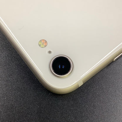 【全額返金保証】【最速発送】Apple iPhone iPhone SE（第3世代） 64GB スターライト SIMフリー 動作確認済 87%