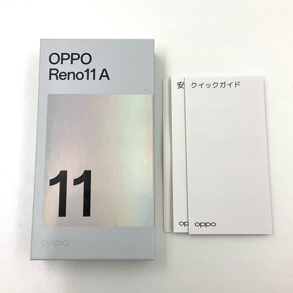 【全額返金保証】【最速発送】OPPO Reno 11 A 128GB ダークグリーン CPH2603 超美品 動作確認済