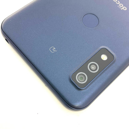 【全額返金保証】【最速発送】富士通 arrows We 64GB ネイビー docomo SIMフリー F-51B 動作確認済