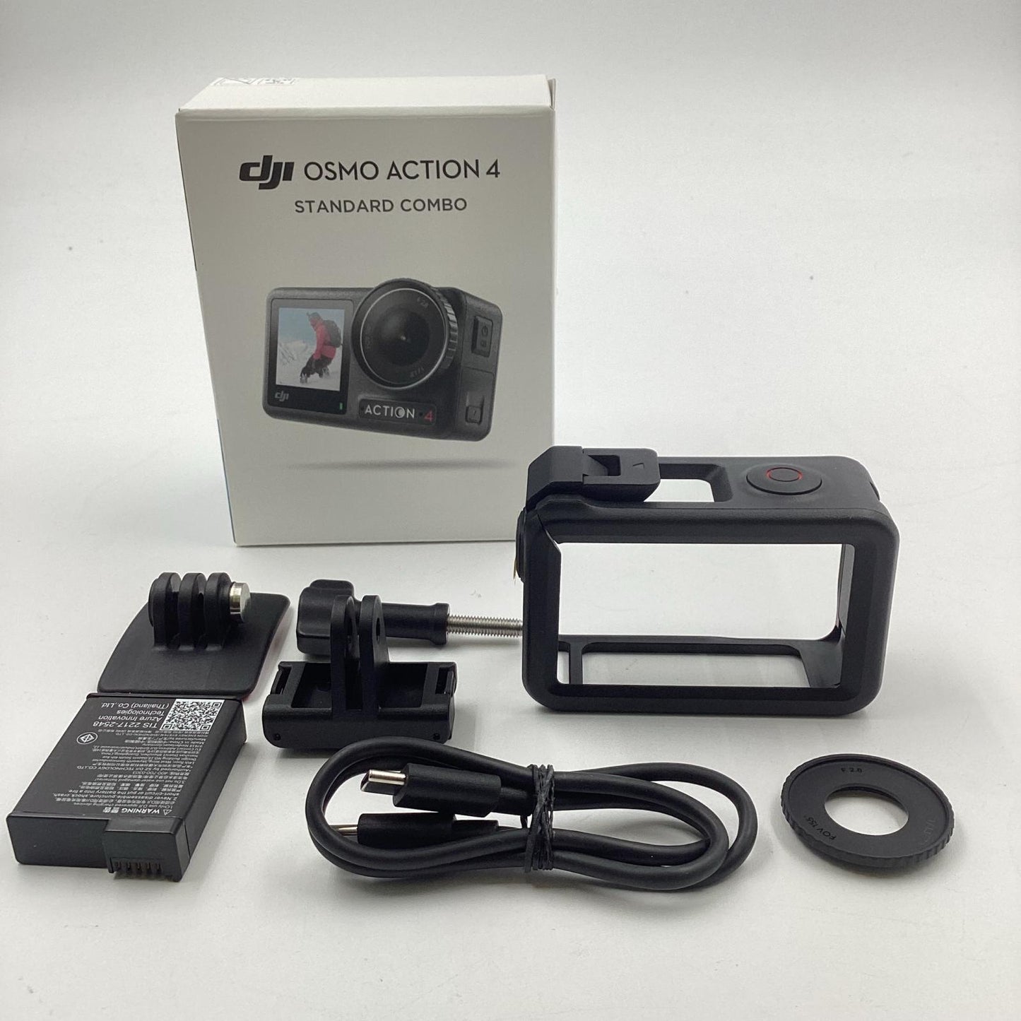 【全額返金保証】【最速発送】DJI OSMO ACTION 4 スタンダードコンボ 美品 動作確認済