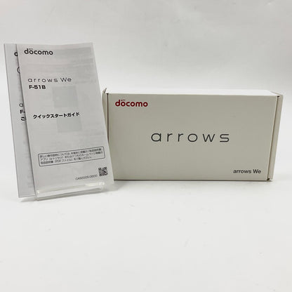 【全額返金保証】【最速発送】富士通 arrows We 64GB ネイビー SIMフリー F-51B 動作確認済