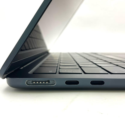 【全額返金保証】【最速発送】Apple MacBook Air 13インチ 2022 Apple M2 8GB SSD 512GB ミッドナイト 99% 動作確認済