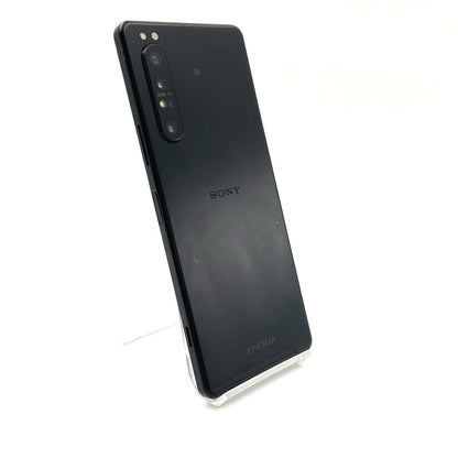 【最速発送】Sony Xperia 1 II  256GB Frosted Black SIMフリー XQ-AT42【難有】