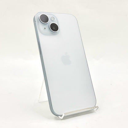【全額返金保証】【最速発送】Apple iPhone iPhone 15 128GB ブルー SIMフリー 美品 動作確認済 96%