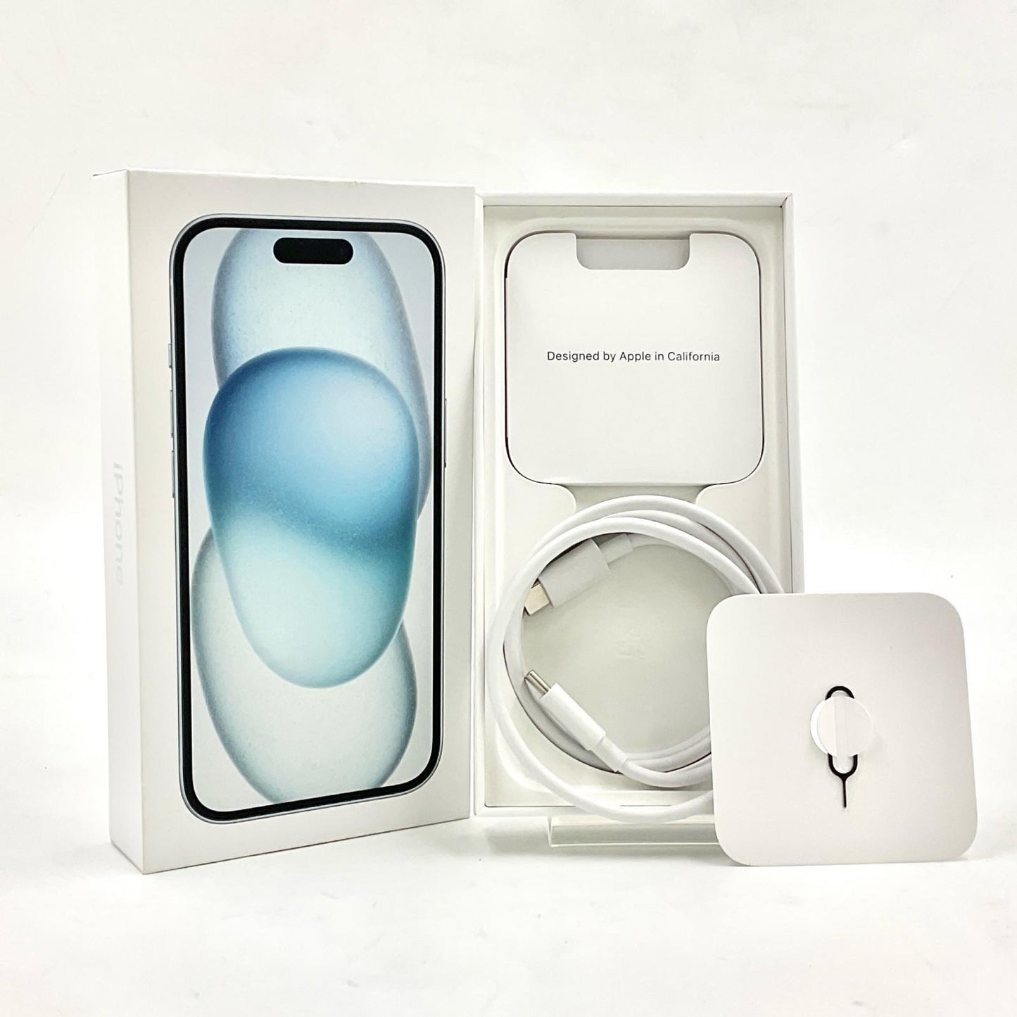 【全額返金保証】【最速発送】Apple iPhone iPhone 15 128GB ブルー SIMフリー 美品 動作確認済 96%