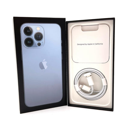 【全額返金保証】【最速発送】Apple iPhone iPhone 13 Pro 128GB シエラブルー Softbank 動作確認済 85%