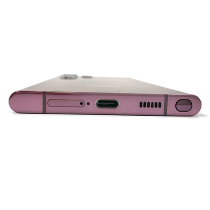 【最速発送】SAMSUNG Galaxy S22 Ultra 256GB バーガンディ docomo SC-52C【難有】