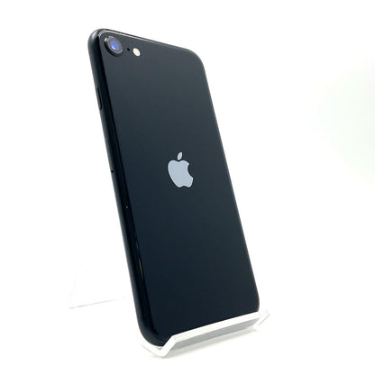【全額返金保証】【最速発送】Apple iPhone iPhone SE（第3世代） 128GB ミッドナイト SIMフリー 動作確認済 80%