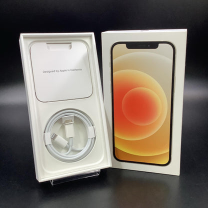 【全額返金保証】【最速発送】Apple iPhone iPhone 12 64GB ホワイト SIMフリー 動作確認済 90%