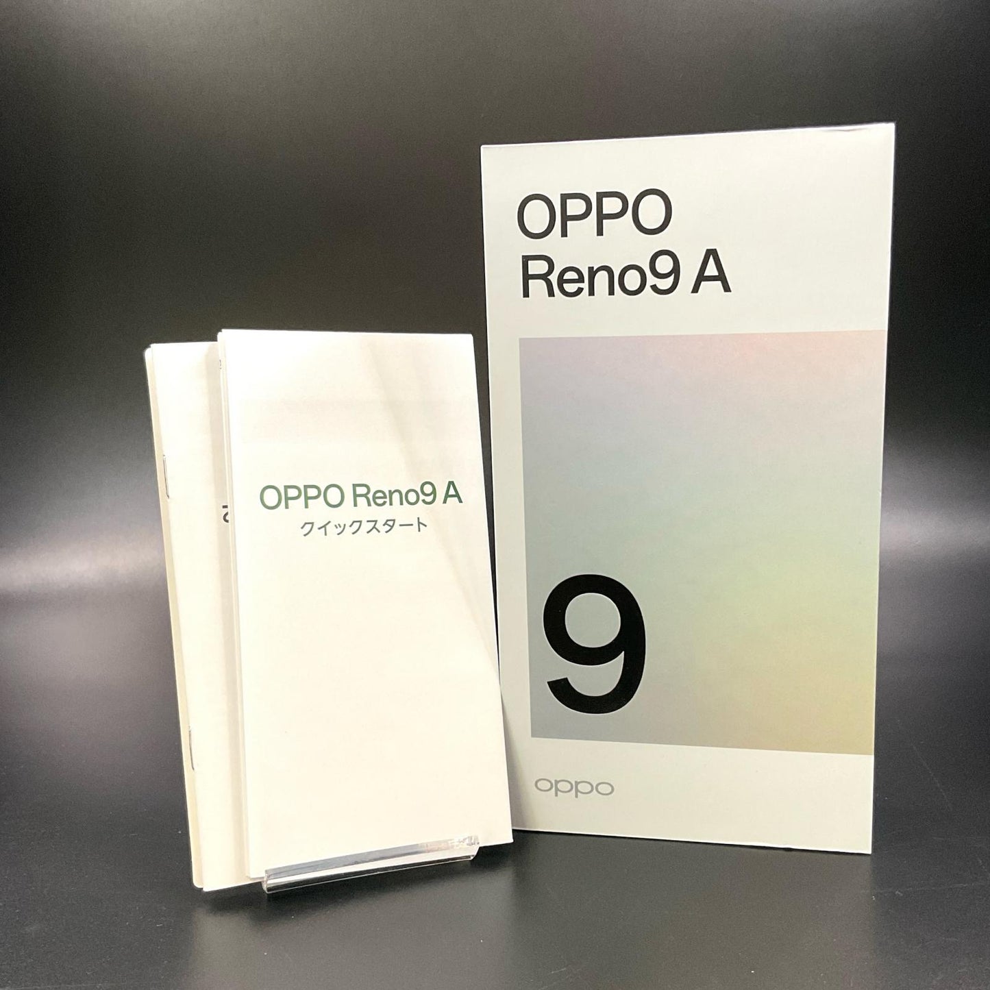 【全額返金保証】【最速発送】OPPO Reno 9 A 128GB ムーンホワイト Softbank A301OP 美品 動作確認済