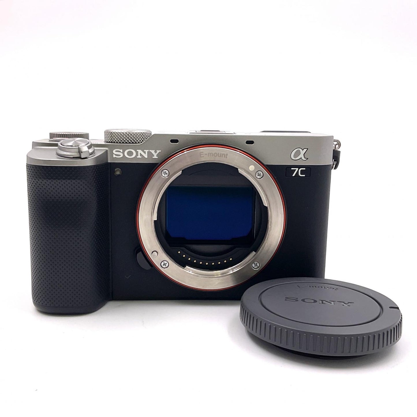 【全額返金保証】【最速発送】Sony デジタル一眼 α7C ILCE-7C ボディ [シルバー] シルバー 美品 動作確認済