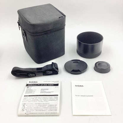 【全額返金保証】【最速発送】SIGMA 135mm F1.8 DG HSM [ニコン用] 動作確認済