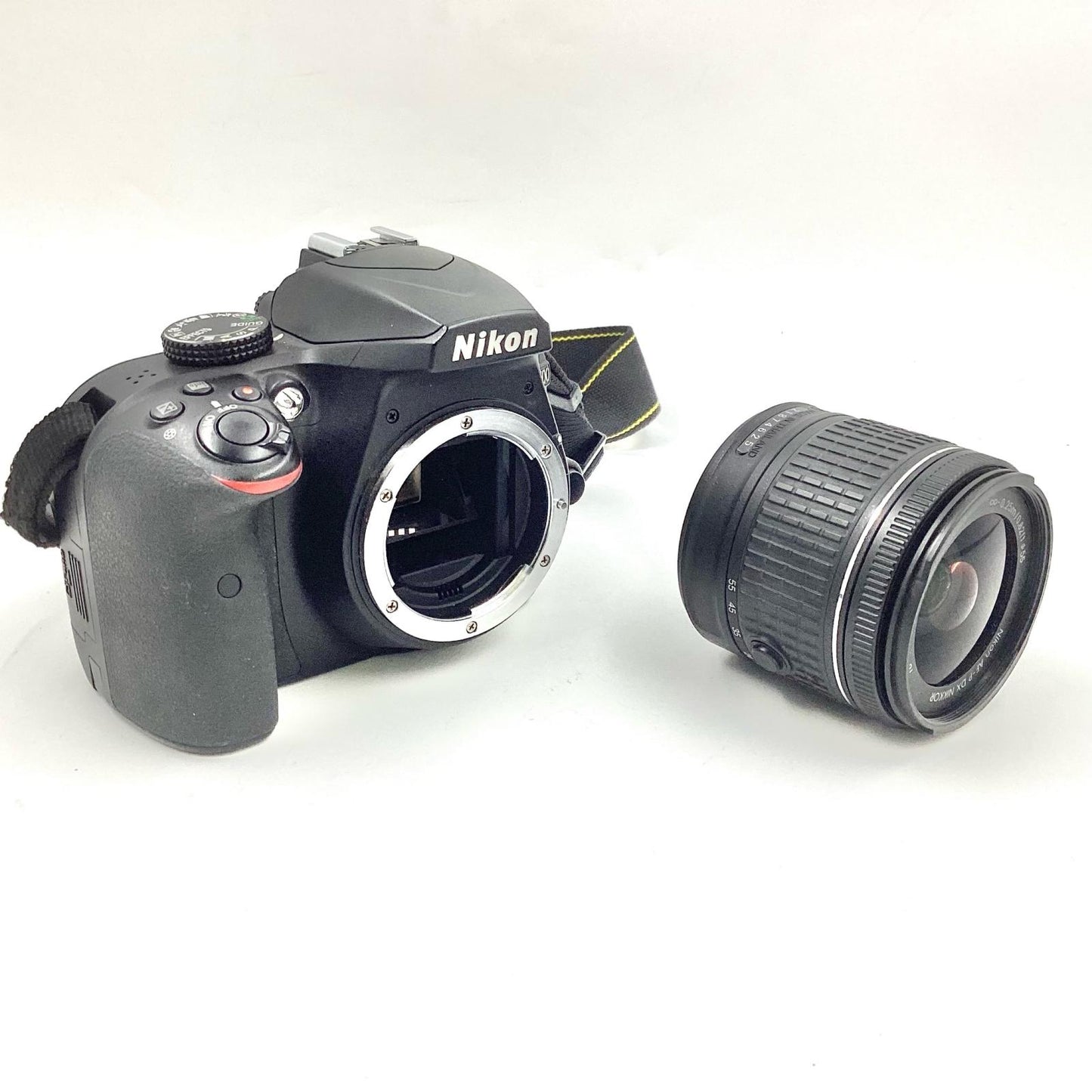 【全額返金保証】【最速発送】Nikon デジタル一眼 D3400 18-55 VR レンズキット ブラック 動作確認済