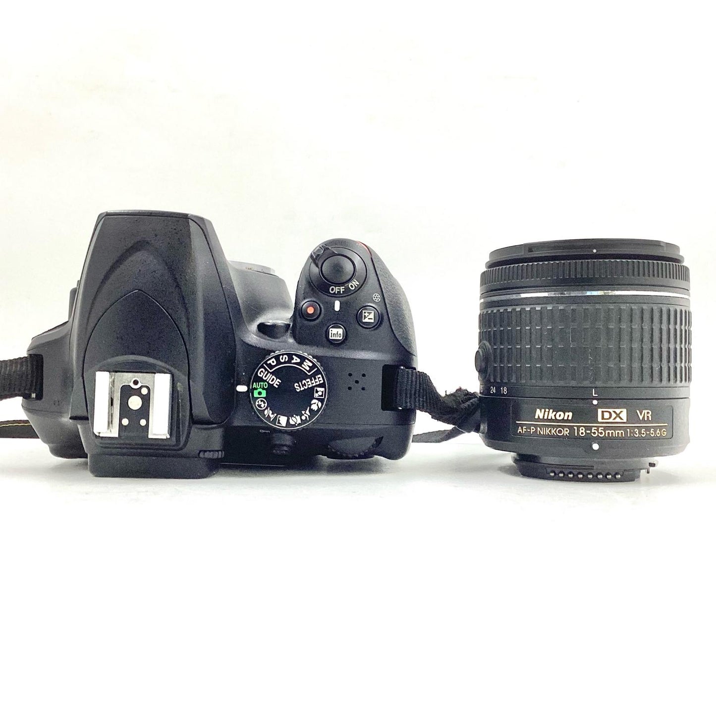 【全額返金保証】【最速発送】Nikon デジタル一眼 D3400 18-55 VR レンズキット ブラック 動作確認済