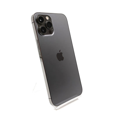 【全額返金保証】【最速発送】Apple iPhone iPhone 12 Pro Max 128GB グラファイト au 白ロム 動作確認済 74%