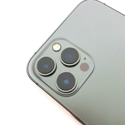 【全額返金保証】【最速発送】Apple iPhone iPhone 12 Pro Max 128GB グラファイト au 白ロム 動作確認済 74%