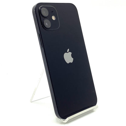 【全額返金保証】【最速発送】Apple iPhone iPhone 12 128GB ブラック SIMフリー 動作確認済 80%