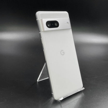 【全額返金保証】【最速発送】Google Pixel Pixel 7 128GB Snow au G03Z5 白ロム 動作確認済