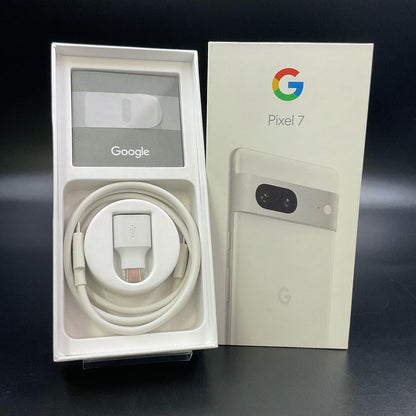 【全額返金保証】【最速発送】Google Pixel Pixel 7 128GB Snow au G03Z5 白ロム 動作確認済