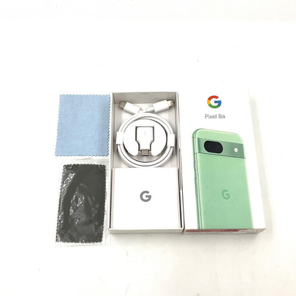 【全額返金保証】【最速発送】Google Pixel Pixel 8a 128GB Aloe Softbank G576D 白ロム 美品 動作確認済