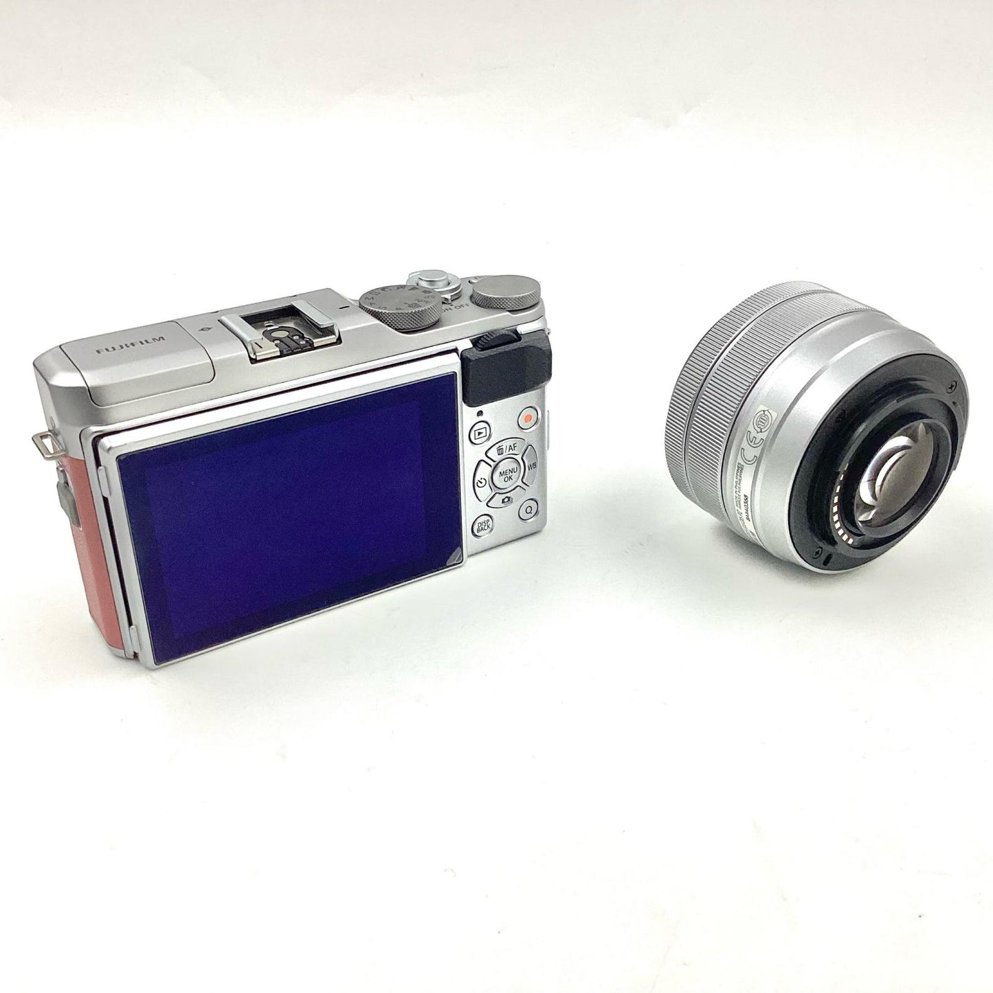 【全額返金保証】【最速発送】FUJIFILM デジタル一眼 X-A5 レンズキット ピンク 美品 動作確認済