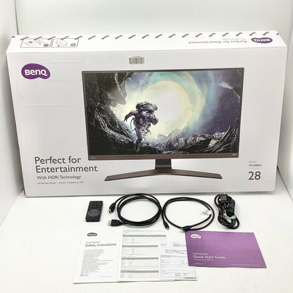 【全額返金保証】【最速発送】BenQ EW2880U 28インチ 超美品 動作確認済
