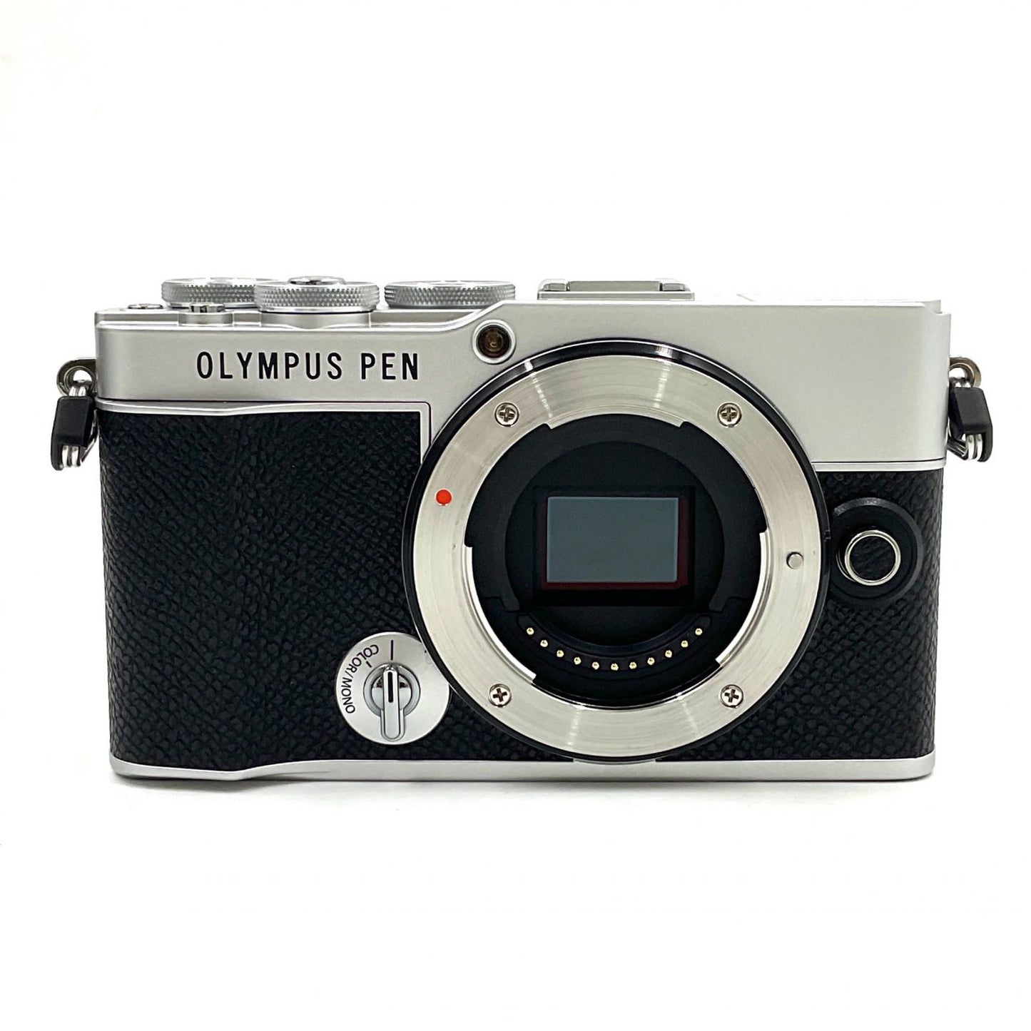 【全額返金保証】【最速発送】OLYMPUS デジタル一眼 PEN E-P7 ボディ シルバー 超美品 動作確認済