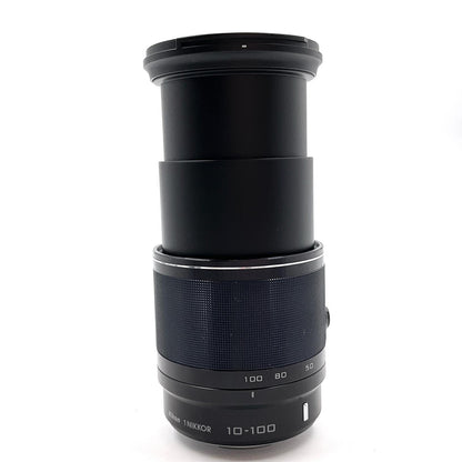 【全額返金保証】【最速発送】Nikon 1 NIKKOR VR 10-100mm f/4-5.6 [ブラック] 動作確認済