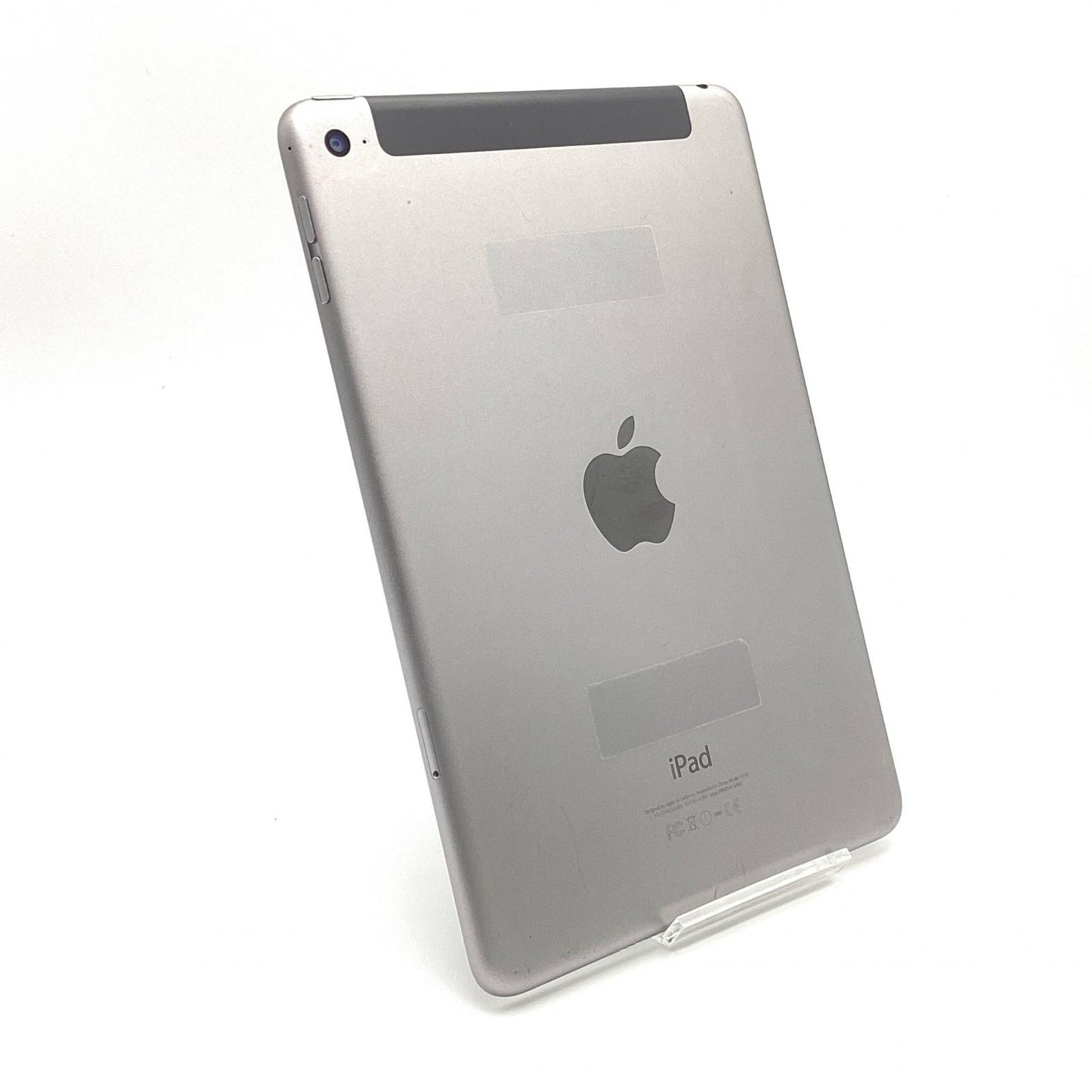 【全額返金保証】【最速発送】Apple iPad mini 7.9インチ 第4世代 16GB スペースグレイ WiFi+Cellular au 白ロム 動作確認済