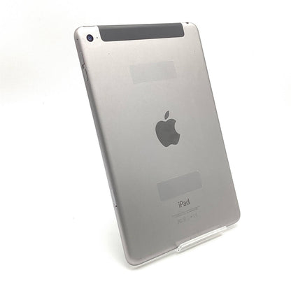 【全額返金保証】【最速発送】Apple iPad mini 7.9インチ 第4世代 16GB スペースグレイ WiFi+Cellular au 白ロム 動作確認済