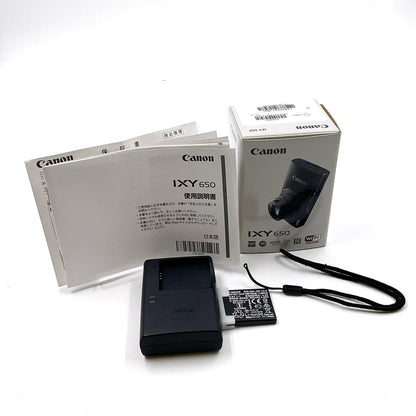 【全額返金保証】【最速発送】Canon コンパクトデジタルカメラ IXY 650 [シルバー] 動作確認済