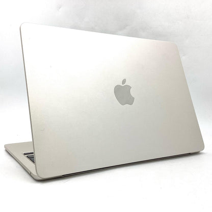【全額返金保証】【最速発送】Apple MacBook Air 13インチ 2022 Apple M2 8GB SSD 256GB スターライト 85% 動作確認済