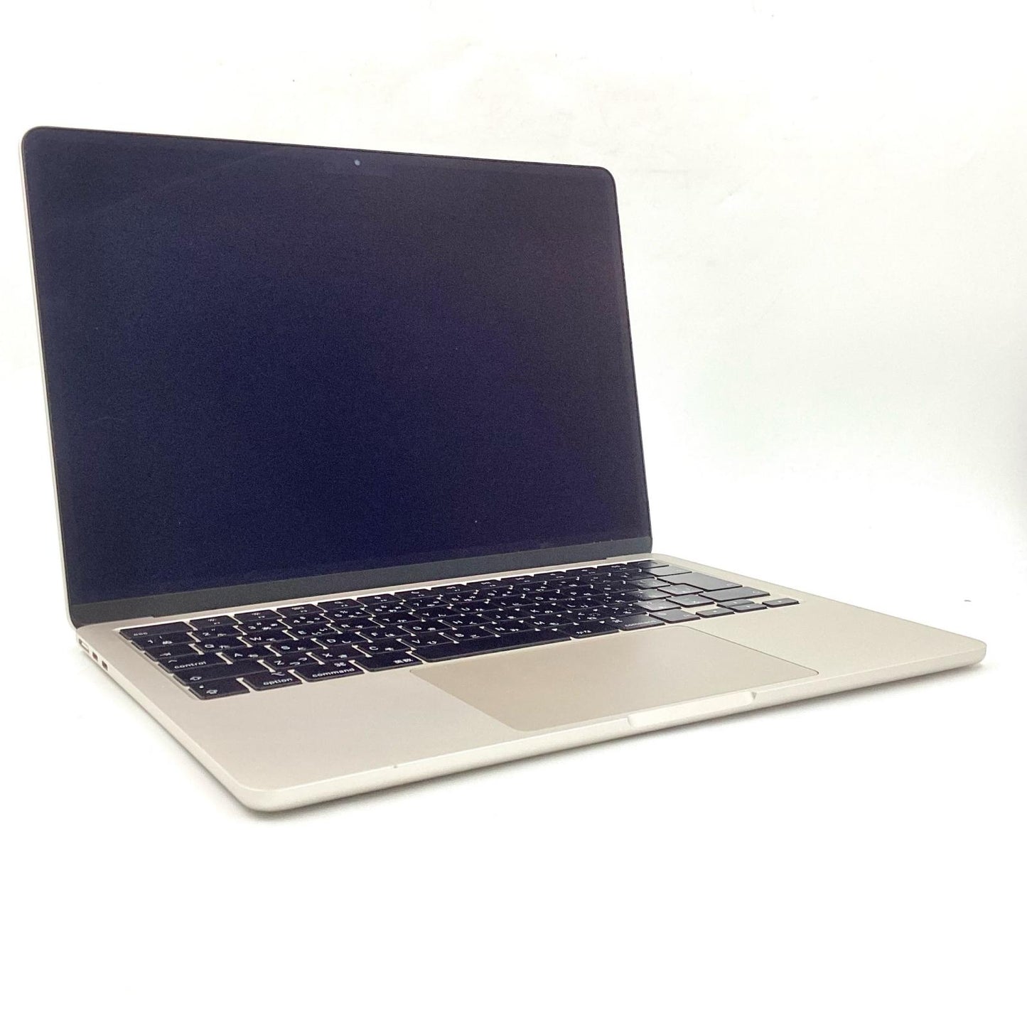 【全額返金保証】【最速発送】Apple MacBook Air 13インチ 2022 Apple M2 8GB SSD 256GB スターライト 85% 動作確認済