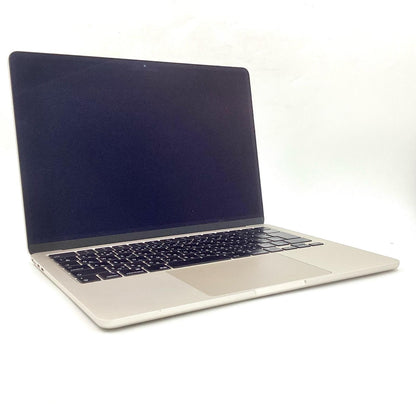 【全額返金保証】【最速発送】Apple MacBook Air 13インチ 2022 Apple M2 8GB SSD 256GB スターライト 85% 動作確認済